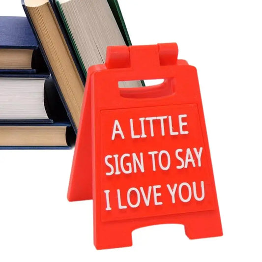 A Little Sign To Say I Love You Couple Sign Plaques I Love You Small Sign Ornaments Romantic Home Decor Cute Love Language Sign