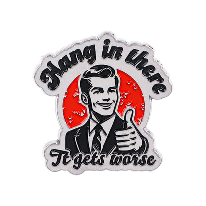 Love Is Love Quotation Lapel Pins for Backpacks Metal Enamel Pin Brooches Badges Anime Fashion Jewelry Accessories Gifts